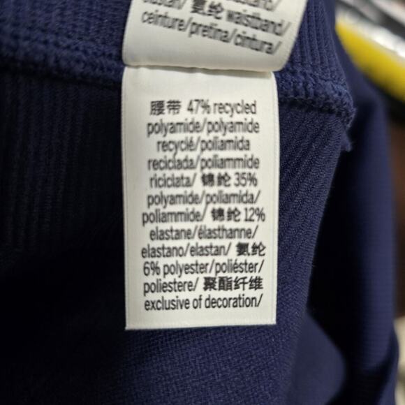 Victoria's Secret Pink Active Women's High Waist Bike Shorts Yoga Blue Size XL - Picture 10 of 10